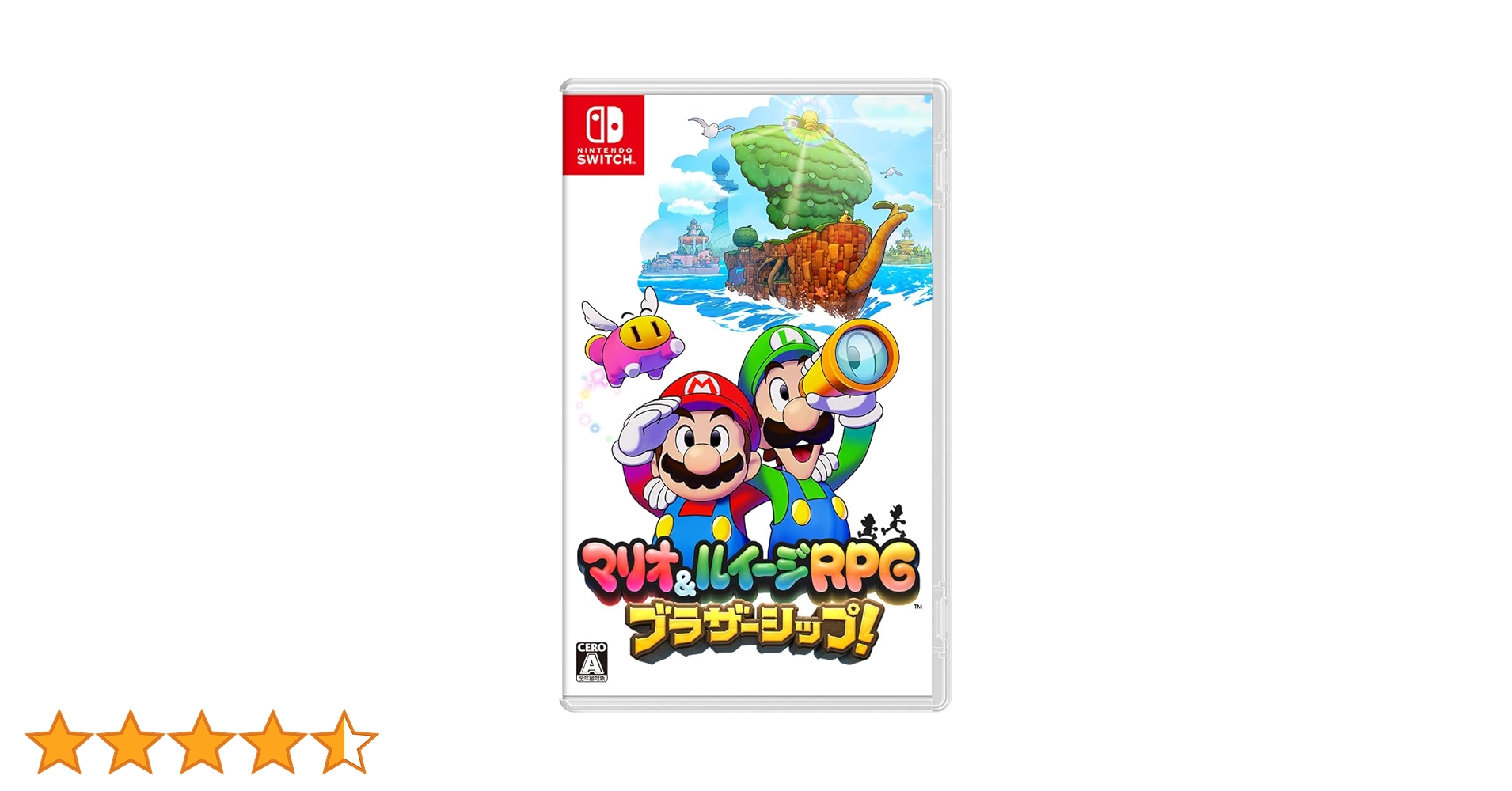 新品　マリオ&ルイージRPG ブラザーシップ! - Switch 任天堂ゲーム マリオ＆ルイージRPG ブラザーシップ！ : 商品情報 | Nintendo